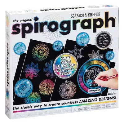 Kreativní sada Spirograpf Scratch&Shimmer