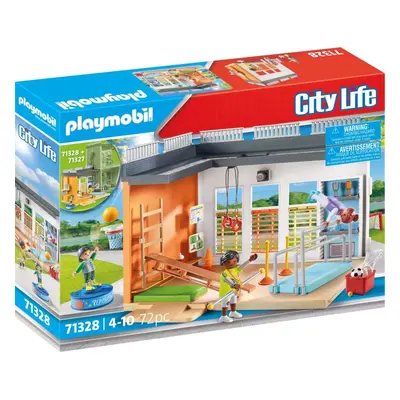 Stavebnice Playmobil 71328 Přístavba tělocvičny