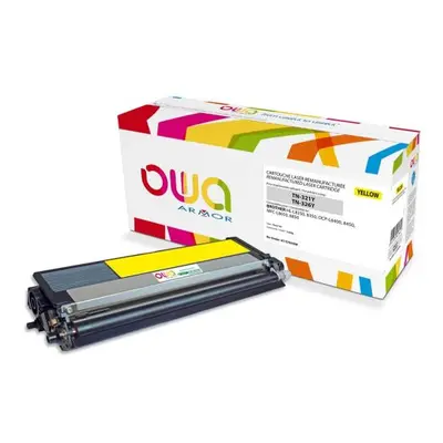 OWA Armor toner kompatibilní s Brother TN-326Y, 3500st, žlutá/yellow