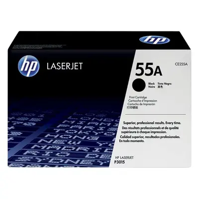 Toner HP CE255A č. 55A černý originální