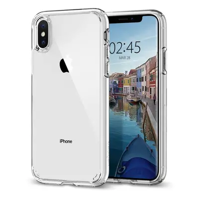 Kryt na mobil Spigen Ultra Hybrid Crystal Clear iPhone XS/X