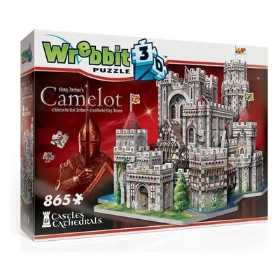 3D puzzle Wrebbit 3D puzzle Hrad Kamelot 865 dílků