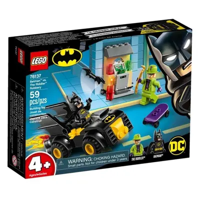 LEGO stavebnice LEGO Super Heroes 76137 Batman vs. Hádankář a loupež