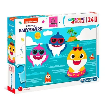 Puzzle Clementoni Puzzle Baby Shark MAXI 24 dílků