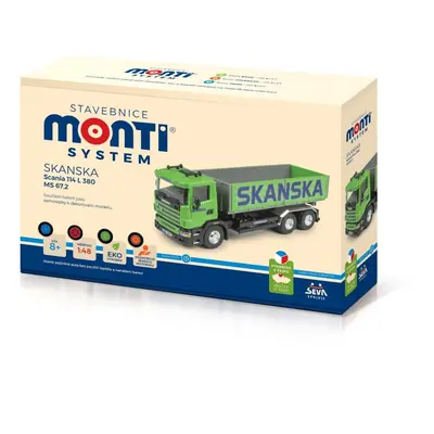 Stavebnice SEVA Monti System MS 67,2 - Skanska Scania 114 L 1:48