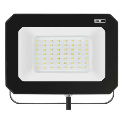 LED reflektor EMOS LED reflektor SIMPO 50 W, černý, neutrální bílá