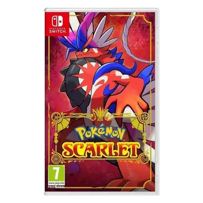 Hra na konzoli Pokémon Scarlet - Nintendo Switch