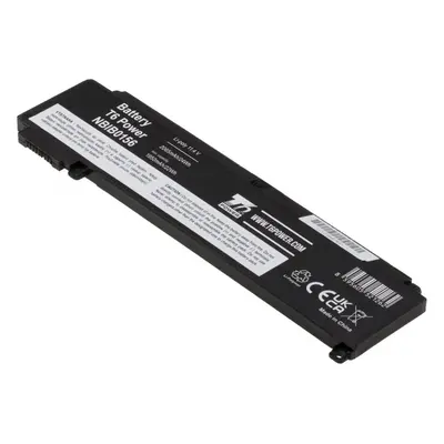 Baterie do notebooku T6 power Lenovo ThinkPad T460s, T470s, 2065mAh, 24Wh, 3cell, Li-Pol