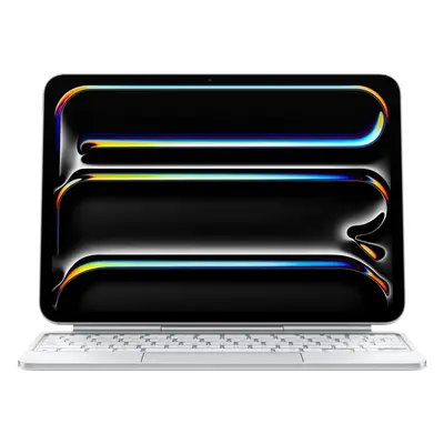 Pouzdro na tablet s klávesnicí Apple Magic Keyboard pro iPad Pro 11" (M4) - CZ - bílá