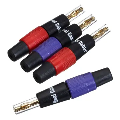 REAL CABLE B6159 banánky 4x, až 8mm2