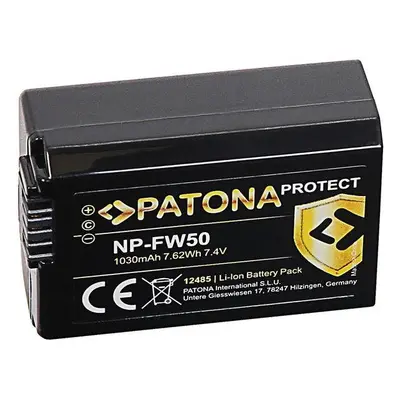 Baterie pro fotoaparát PATONA pro Sony NP-FW50 1030mAh Li-Ion Protect