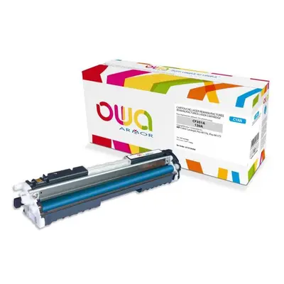 OWA Armor toner kompatibilní s HP CF351A, 1000st, modrá/cyan