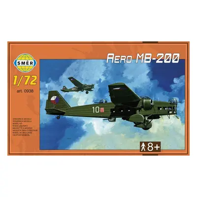 Plastikový model Směr Model Kit 0938 letadlo – Aero MB-200