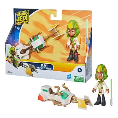 Figurka Star Wars Young Jedi Adventures figurka 10 cm a Speeder Kai Brightstar