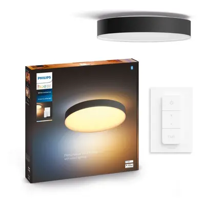 Stropní světlo Philips Hue Enrave XL černá