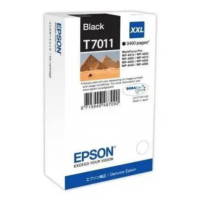 Cartridge Epson T7011 XXL černá