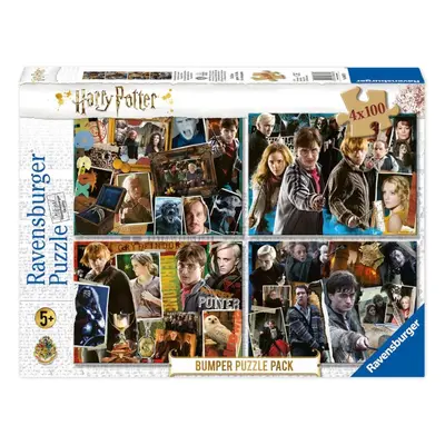 Puzzle Ravensburger 068326 Harry Potter set 4x100 dílků