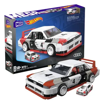 Stavebnice Mega Hot Wheels Sběratelské Audi 90 Quattro Imsa