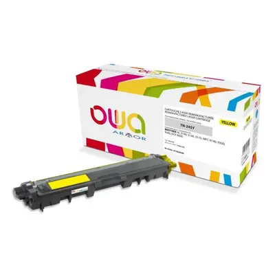 OWA Armor toner kompatibilní s Brother TN-245Y/TN-246Y, 2200st, žlutá/yellow