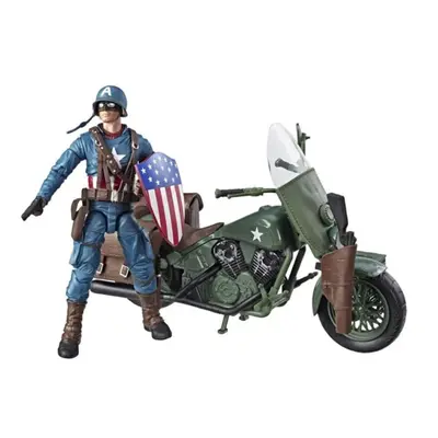 Hasbro Marvel Legends Kapitán AMERICA s motorkou, E4704