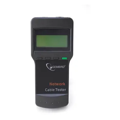 Tester kabelů Gembird NCT-3 Ethernet kabel tester pro RJ11/ RJ45/ RG58