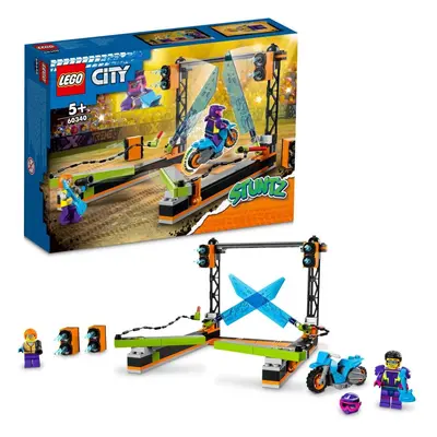 LEGO stavebnice LEGO® City 60340 Kaskadérská výzva s čepelemi