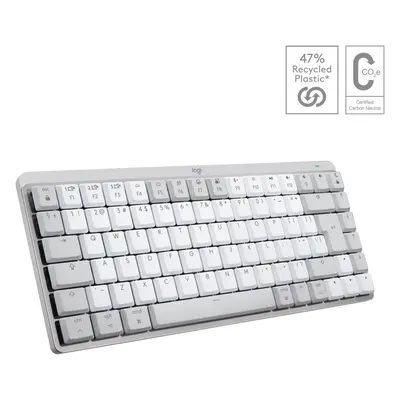 Klávesnice Logitech MX Mini Mechanical for Mac Pale Grey - US INTL