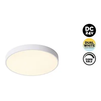 LED stropní svítidlo 24V DUALWHITE D 400mm 40W, bílá