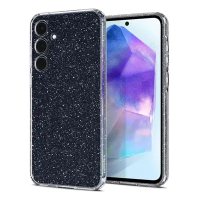 Kryt na mobil Spigen Liquid Crystal Glitter Crystal Quartz Samsung Galaxy A55