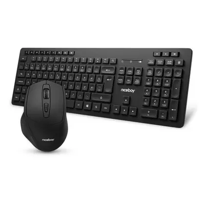 Set klávesnice a myši Niceboy OFFICE MK10 Comfort Set - CZ