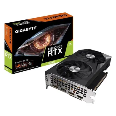 Grafická karta GIGABYTE GeForce RTX 3060 GAMING OC 8G