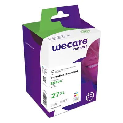 WECARE ARMOR ink sada kompatibilní s EPSON C13T27X,2xčerná/CMY