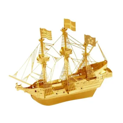 3D puzzle Metal Earth 3D puzzle Loď Golden Hind (zlatá)