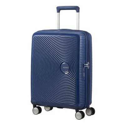 Cestovní kufr American Tourister Soundbox Spinner 55 EXP Midnight Navy