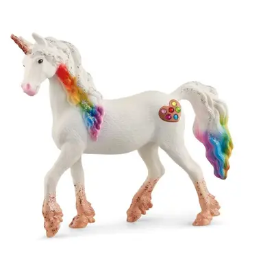 Figurka Schleich Jednorožec kobyla srdíčková duhová 70726