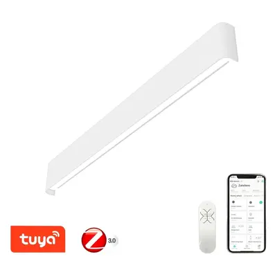 LED světlo IMMAX NEO LÍNEA Smart nástěnné svítidlo 76cm 40W bílé Zigbee 3.0