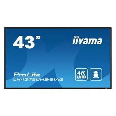 Velkoformátový displej 43" iiyama ProLite LH4375UHS-B1AG