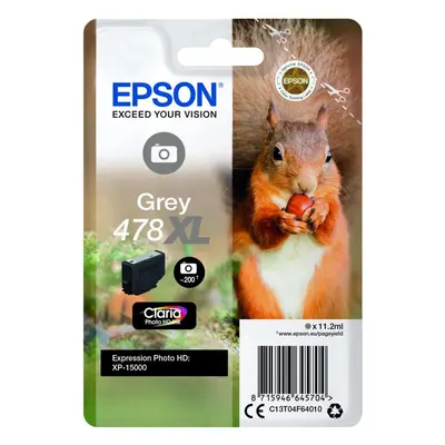 Cartridge Epson 478XL šedá