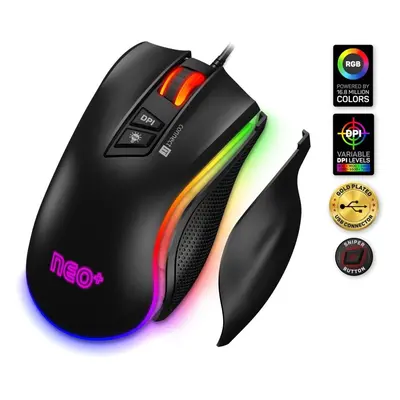 Herní myš CONNECT IT NEO+ Pro gaming mouse, black