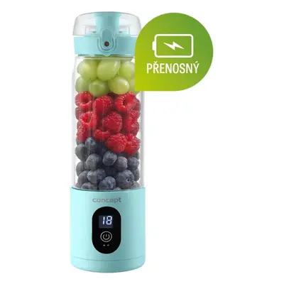 Stolní mixér Concept SM4002 Smoothie FitMaker USB modrý