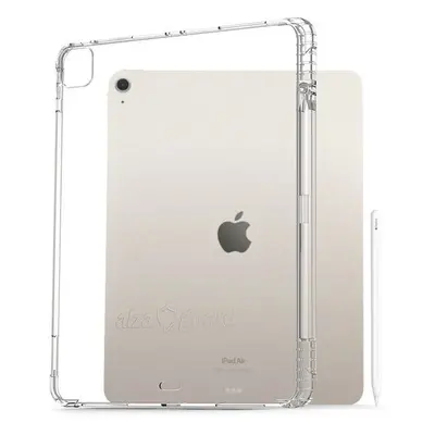 Pouzdro na tablet AlzaGuard Crystal Clear TPU Case pro iPad Air 12,9" 2024 a Apple Pencil