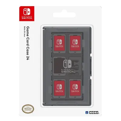 Obal na Nintendo Switch Hori Game Card Case 24 Black - Nintendo Switch