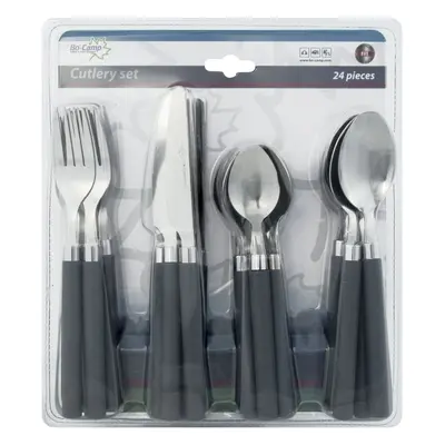 Sada příborů Bo-Camp Cutlery set Blister pack 6 person 24 pcs