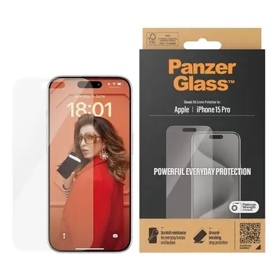 Ochranné sklo PanzerGlass Apple iPhone 15 Pro