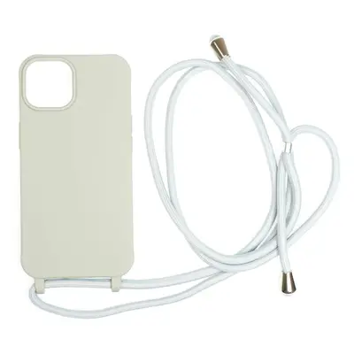 Kryt na mobil Mobile Origin Lanyard Case Light Grey iPhone 14