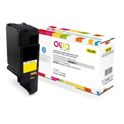 OWA Armor toner kompatibilní s Epson C13S050611, 1400st, žlutá/yellow