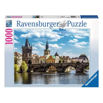 Puzzle Ravensburger Praha: Pohled na Karlův most