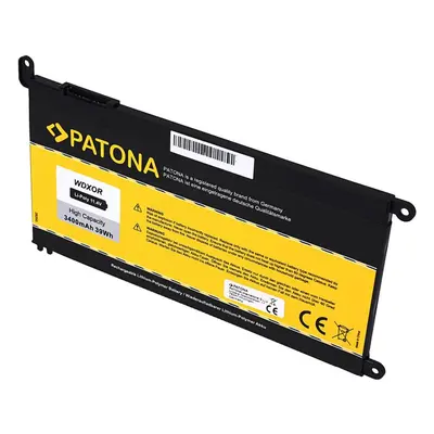 Baterie do notebooku PATONA pro DELL INSPIRON 15 5565 WDX0R 3400mAh/39Wh Li-Pol 11.4V + nářadí