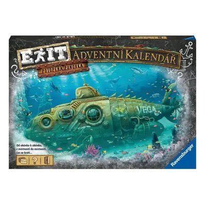 Adventní kalendář Ravensburger Kreativní a výtvarné hračky 200771 EXIT Adventní kalendář Ponorka