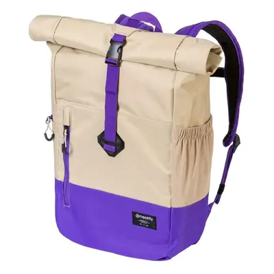 Školní batoh Meatfly Holler Cream / Violet 28 L